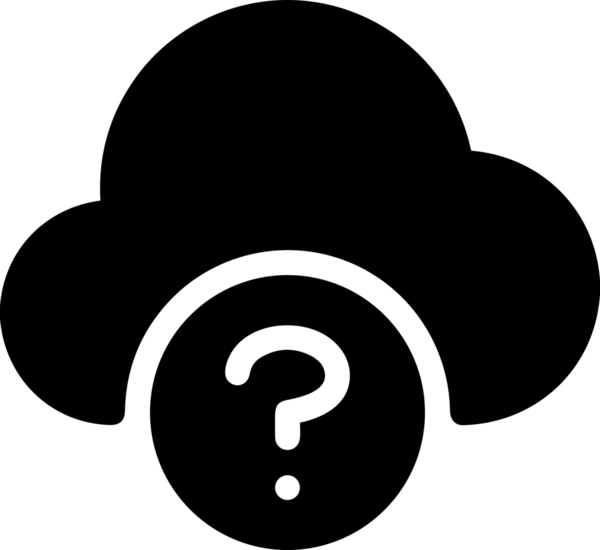PNG biçiminde bulut depolama simgesi şeffaf arkaplan tasarımı ile dijital sunucu güvenli dosya eşzamanlama sunucu yönetimi ve modern web veya mobil kullanıcı arayüzü uygulamaları için ideal