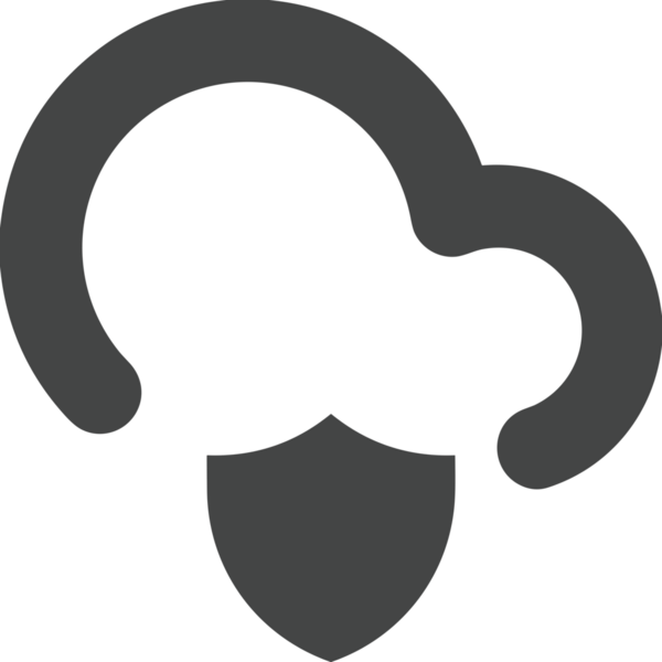 PNG biçiminde bulut depolama simgesi şeffaf arkaplan tasarımı ile dijital sunucu güvenli dosya eşzamanlama sunucu yönetimi ve modern web veya mobil kullanıcı arayüzü uygulamaları için ideal