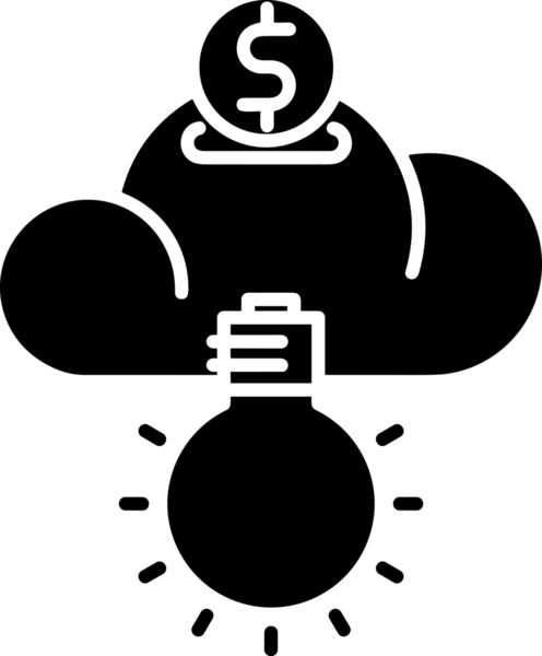 PNG biçiminde bulut depolama simgesi şeffaf arkaplan tasarımı ile dijital sunucu güvenli dosya eşzamanlama sunucu yönetimi ve modern web veya mobil kullanıcı arayüzü uygulamaları için ideal