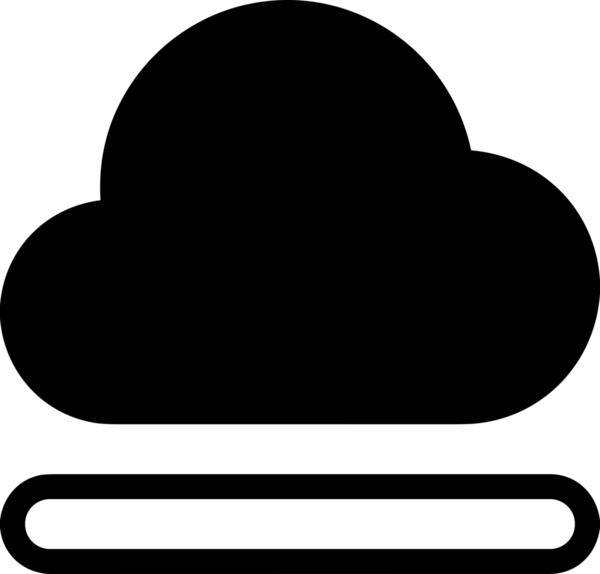 PNG biçiminde bulut depolama simgesi şeffaf arkaplan tasarımı ile dijital sunucu güvenli dosya eşzamanlama sunucu yönetimi ve modern web veya mobil kullanıcı arayüzü uygulamaları için ideal