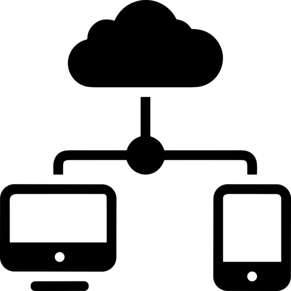 PNG biçiminde bulut depolama simgesi şeffaf arkaplan tasarımı ile dijital sunucu güvenli dosya eşzamanlama sunucu yönetimi ve modern web veya mobil kullanıcı arayüzü uygulamaları için ideal