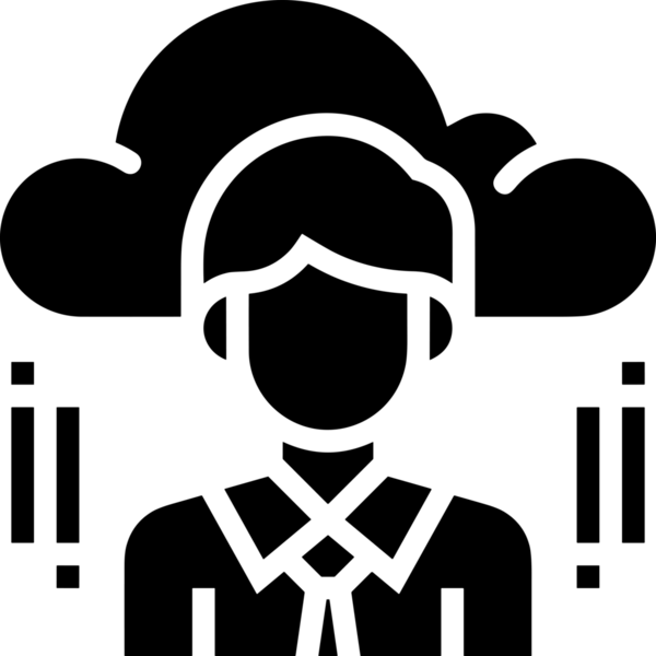 PNG biçiminde bulut depolama simgesi şeffaf arkaplan tasarımı ile dijital sunucu güvenli dosya eşzamanlama sunucu yönetimi ve modern web veya mobil kullanıcı arayüzü uygulamaları için ideal
