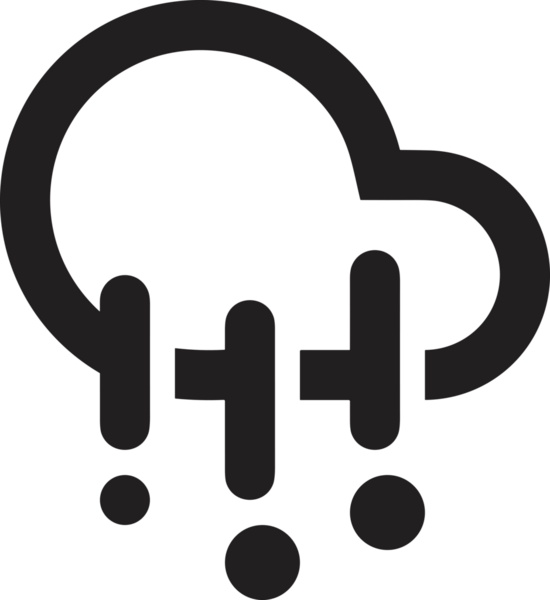 PNG biçiminde bulut depolama simgesi şeffaf arkaplan tasarımı ile dijital sunucu güvenli dosya eşzamanlama sunucu yönetimi ve modern web veya mobil kullanıcı arayüzü uygulamaları için ideal