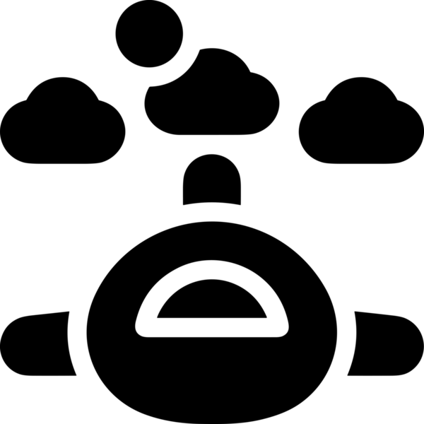 PNG biçiminde bulut depolama simgesi şeffaf arkaplan tasarımı ile dijital sunucu güvenli dosya eşzamanlama sunucu yönetimi ve modern web veya mobil kullanıcı arayüzü uygulamaları için ideal