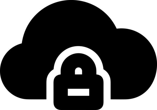 PNG biçiminde bulut depolama simgesi şeffaf arkaplan tasarımı ile dijital sunucu güvenli dosya eşzamanlama sunucu yönetimi ve modern web veya mobil kullanıcı arayüzü uygulamaları için ideal