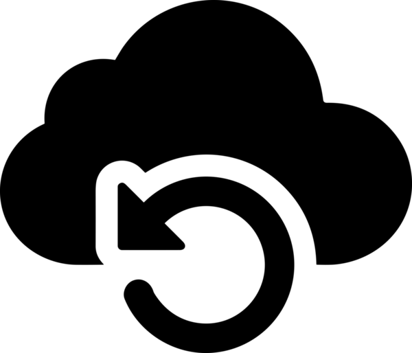 PNG biçiminde bulut depolama simgesi şeffaf arkaplan tasarımı ile dijital sunucu güvenli dosya eşzamanlama sunucu yönetimi ve modern web veya mobil kullanıcı arayüzü uygulamaları için ideal