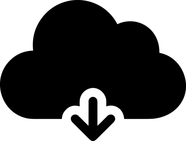 PNG biçiminde bulut depolama simgesi şeffaf arkaplan tasarımı ile dijital sunucu güvenli dosya eşzamanlama sunucu yönetimi ve modern web veya mobil kullanıcı arayüzü uygulamaları için ideal