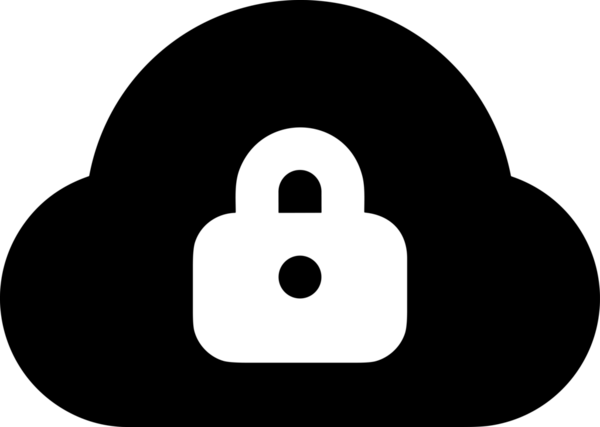PNG biçiminde bulut depolama simgesi şeffaf arkaplan tasarımı ile dijital sunucu güvenli dosya eşzamanlama sunucu yönetimi ve modern web veya mobil kullanıcı arayüzü uygulamaları için ideal