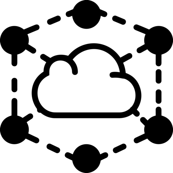 PNG biçiminde bulut depolama simgesi şeffaf arkaplan tasarımı ile dijital sunucu güvenli dosya eşzamanlama sunucu yönetimi ve modern web veya mobil kullanıcı arayüzü uygulamaları için ideal