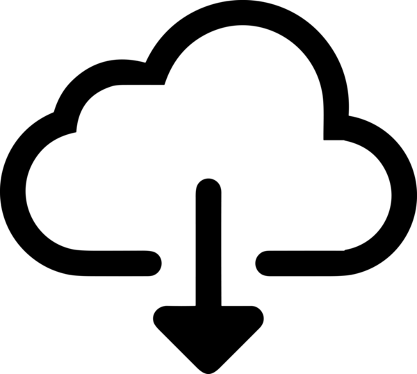 PNG biçiminde bulut depolama simgesi şeffaf arkaplan tasarımı ile dijital sunucu güvenli dosya eşzamanlama sunucu yönetimi ve modern web veya mobil kullanıcı arayüzü uygulamaları için ideal