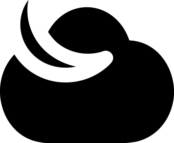 PNG biçiminde bulut depolama simgesi şeffaf arkaplan tasarımı ile dijital sunucu güvenli dosya eşzamanlama sunucu yönetimi ve modern web veya mobil kullanıcı arayüzü uygulamaları için ideal