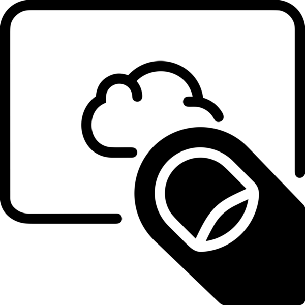 PNG biçiminde bulut depolama simgesi şeffaf arkaplan tasarımı ile dijital sunucu güvenli dosya eşzamanlama sunucu yönetimi ve modern web veya mobil kullanıcı arayüzü uygulamaları için ideal
