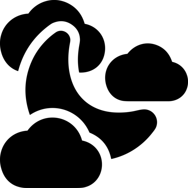 PNG biçiminde bulut depolama simgesi şeffaf arkaplan tasarımı ile dijital sunucu güvenli dosya eşzamanlama sunucu yönetimi ve modern web veya mobil kullanıcı arayüzü uygulamaları için ideal