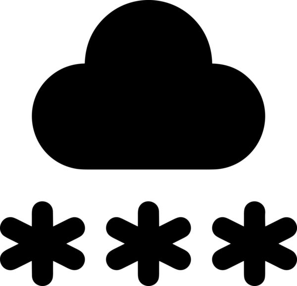 PNG biçiminde bulut depolama simgesi şeffaf arkaplan tasarımı ile dijital sunucu güvenli dosya eşzamanlama sunucu yönetimi ve modern web veya mobil kullanıcı arayüzü uygulamaları için ideal