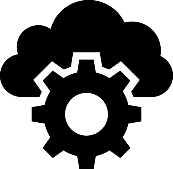 PNG biçiminde bulut depolama simgesi şeffaf arkaplan tasarımı ile dijital sunucu güvenli dosya eşzamanlama sunucu yönetimi ve modern web veya mobil kullanıcı arayüzü uygulamaları için ideal