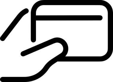 Web, Uygulama, UI / UX, Mobil Arayüz, Akıllı Teknoloji Tasarımı, Dijital Markalaşma, Kullanıcı Etkileşimi Sembolü ve Temiz Tek Renk Biçiminde Modern Grafik Elementi içeren PNG Biçimli El Simgesi Logosu