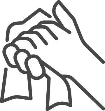 Web, Uygulama, UI / UX, Mobil Arayüz, Akıllı Teknoloji Tasarımı, Dijital Markalaşma, Kullanıcı Etkileşimi Sembolü ve Temiz Tek Renk Biçiminde Modern Grafik Elementi içeren PNG Biçimli El Simgesi Logosu