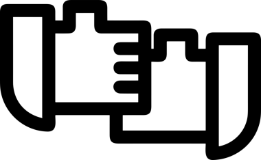 Web, Uygulama, UI / UX, Mobil Arayüz, Akıllı Teknoloji Tasarımı, Dijital Markalaşma, Kullanıcı Etkileşimi Sembolü ve Temiz Tek Renk Biçiminde Modern Grafik Elementi içeren PNG Biçimli El Simgesi Logosu