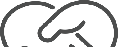 Web, Uygulama, UI / UX, Mobil Arayüz, Akıllı Teknoloji Tasarımı, Dijital Markalaşma, Kullanıcı Etkileşimi Sembolü ve Temiz Tek Renk Biçiminde Modern Grafik Elementi içeren PNG Biçimli El Simgesi Logosu