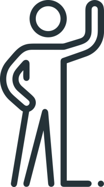 Web, Uygulama, UI / UX, Mobil Arayüz, Akıllı Teknoloji Tasarımı, Dijital Markalaşma, Kullanıcı Etkileşimi Sembolü ve Temiz Tek Renk Biçiminde Modern Grafik Elementi içeren PNG Biçimli El Simgesi Logosu