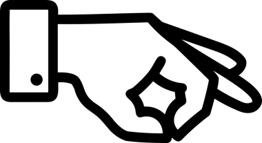 Web, Uygulama, UI / UX, Mobil Arayüz, Akıllı Teknoloji Tasarımı, Dijital Markalaşma, Kullanıcı Etkileşimi Sembolü ve Temiz Tek Renk Biçiminde Modern Grafik Elementi içeren PNG Biçimli El Simgesi Logosu