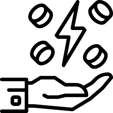 Web, Uygulama, UI / UX, Mobil Arayüz, Akıllı Teknoloji Tasarımı, Dijital Markalaşma, Kullanıcı Etkileşimi Sembolü ve Temiz Tek Renk Biçiminde Modern Grafik Elementi içeren PNG Biçimli El Simgesi Logosu