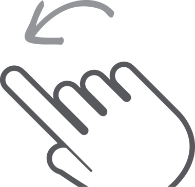 Web, Uygulama, UI / UX, Mobil Arayüz, Akıllı Teknoloji Tasarımı, Dijital Markalaşma, Kullanıcı Etkileşimi Sembolü ve Temiz Tek Renk Biçiminde Modern Grafik Elementi içeren PNG Biçimli El Simgesi Logosu