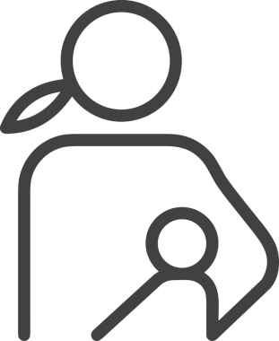 Web, Uygulama, UI / UX, Mobil Arayüz, Akıllı Teknoloji Tasarımı, Dijital Markalaşma, Kullanıcı Etkileşimi Sembolü ve Temiz Tek Renk Biçiminde Modern Grafik Elementi içeren PNG Biçimli El Simgesi Logosu