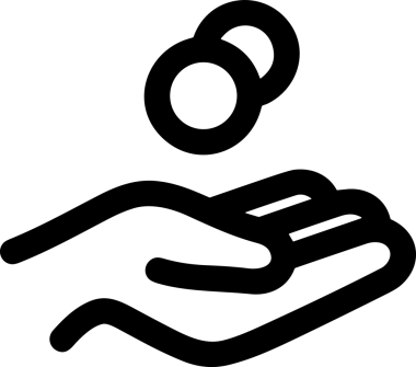 Web, Uygulama, UI / UX, Mobil Arayüz, Akıllı Teknoloji Tasarımı, Dijital Markalaşma, Kullanıcı Etkileşimi Sembolü ve Temiz Tek Renk Biçiminde Modern Grafik Elementi içeren PNG Biçimli El Simgesi Logosu