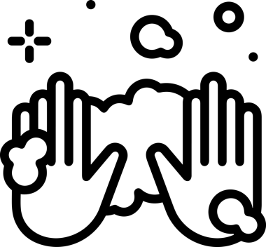 Web, Uygulama, UI / UX, Mobil Arayüz, Akıllı Teknoloji Tasarımı, Dijital Markalaşma, Kullanıcı Etkileşimi Sembolü ve Temiz Tek Renk Biçiminde Modern Grafik Elementi içeren PNG Biçimli El Simgesi Logosu