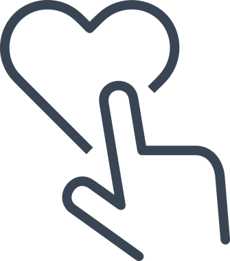 Web, Uygulama, UI / UX, Mobil Arayüz, Akıllı Teknoloji Tasarımı, Dijital Markalaşma, Kullanıcı Etkileşimi Sembolü ve Temiz Tek Renk Biçiminde Modern Grafik Elementi içeren PNG Biçimli El Simgesi Logosu