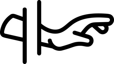 Web, Uygulama, UI / UX, Mobil Arayüz, Akıllı Teknoloji Tasarımı, Dijital Markalaşma, Kullanıcı Etkileşimi Sembolü ve Temiz Tek Renk Biçiminde Modern Grafik Elementi içeren PNG Biçimli El Simgesi Logosu