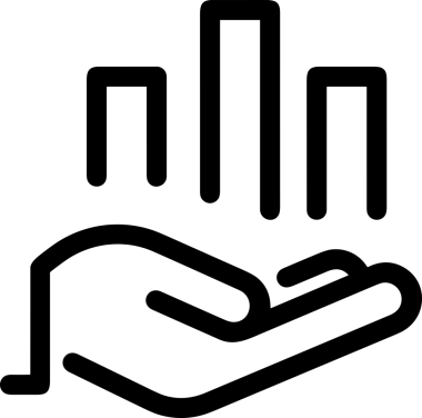 Web, Uygulama, UI / UX, Mobil Arayüz, Akıllı Teknoloji Tasarımı, Dijital Markalaşma, Kullanıcı Etkileşimi Sembolü ve Temiz Tek Renk Biçiminde Modern Grafik Elementi içeren PNG Biçimli El Simgesi Logosu