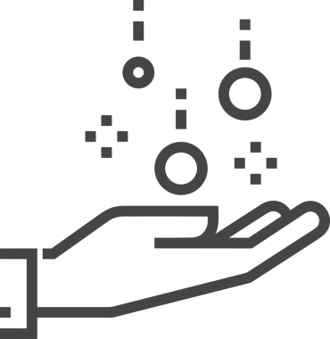 Web, Uygulama, UI / UX, Mobil Arayüz, Akıllı Teknoloji Tasarımı, Dijital Markalaşma, Kullanıcı Etkileşimi Sembolü ve Temiz Tek Renk Biçiminde Modern Grafik Elementi içeren PNG Biçimli El Simgesi Logosu