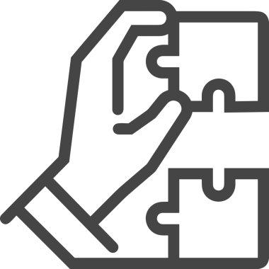 Web, Uygulama, UI / UX, Mobil Arayüz, Akıllı Teknoloji Tasarımı, Dijital Markalaşma, Kullanıcı Etkileşimi Sembolü ve Temiz Tek Renk Biçiminde Modern Grafik Elementi içeren PNG Biçimli El Simgesi Logosu