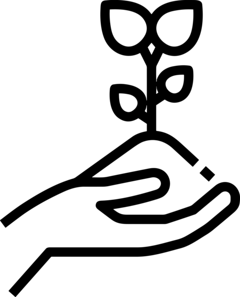 Web, Uygulama, UI / UX, Mobil Arayüz, Akıllı Teknoloji Tasarımı, Dijital Markalaşma, Kullanıcı Etkileşimi Sembolü ve Temiz Tek Renk Biçiminde Modern Grafik Elementi içeren PNG Biçimli El Simgesi Logosu