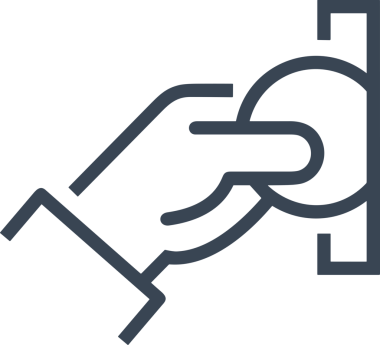 Web, Uygulama, UI / UX, Mobil Arayüz, Akıllı Teknoloji Tasarımı, Dijital Markalaşma, Kullanıcı Etkileşimi Sembolü ve Temiz Tek Renk Biçiminde Modern Grafik Elementi içeren PNG Biçimli El Simgesi Logosu