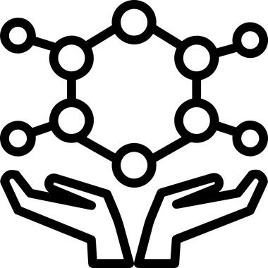 Web, Uygulama, UI / UX, Mobil Arayüz, Akıllı Teknoloji Tasarımı, Dijital Markalaşma, Kullanıcı Etkileşimi Sembolü ve Temiz Tek Renk Biçiminde Modern Grafik Elementi içeren PNG Biçimli El Simgesi Logosu