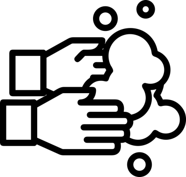 Web, Uygulama, UI / UX, Mobil Arayüz, Akıllı Teknoloji Tasarımı, Dijital Markalaşma, Kullanıcı Etkileşimi Sembolü ve Temiz Tek Renk Biçiminde Modern Grafik Elementi içeren PNG Biçimli El Simgesi Logosu
