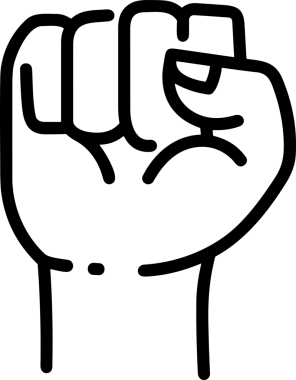 Web, Uygulama, UI / UX, Mobil Arayüz, Akıllı Teknoloji Tasarımı, Dijital Markalaşma, Kullanıcı Etkileşimi Sembolü ve Temiz Tek Renk Biçiminde Modern Grafik Elementi içeren PNG Biçimli El Simgesi Logosu