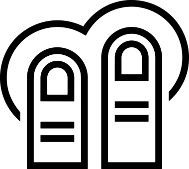 Web, Uygulama, UI / UX, Mobil Arayüz, Akıllı Teknoloji Tasarımı, Dijital Markalaşma, Kullanıcı Etkileşimi Sembolü ve Temiz Tek Renk Biçiminde Modern Grafik Elementi içeren PNG Biçimli El Simgesi Logosu