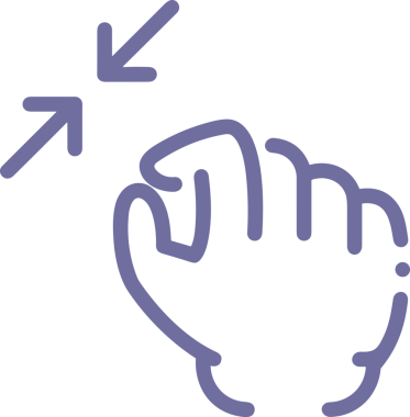 Web, Uygulama, UI / UX, Mobil Arayüz, Akıllı Teknoloji Tasarımı, Dijital Markalaşma, Kullanıcı Etkileşimi Sembolü ve Temiz Tek Renk Biçiminde Modern Grafik Elementi içeren PNG Biçimli El Simgesi Logosu