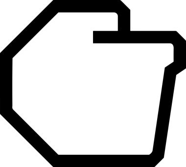Web, Uygulama, UI / UX, Mobil Arayüz, Akıllı Teknoloji Tasarımı, Dijital Markalaşma, Kullanıcı Etkileşimi Sembolü ve Temiz Tek Renk Biçiminde Modern Grafik Elementi içeren PNG Biçimli El Simgesi Logosu