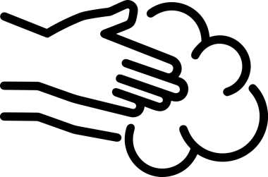 Web, Uygulama, UI / UX, Mobil Arayüz, Akıllı Teknoloji Tasarımı, Dijital Markalaşma, Kullanıcı Etkileşimi Sembolü ve Temiz Tek Renk Biçiminde Modern Grafik Elementi içeren PNG Biçimli El Simgesi Logosu