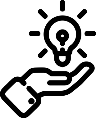 Web, Uygulama, UI / UX, Mobil Arayüz, Akıllı Teknoloji Tasarımı, Dijital Markalaşma, Kullanıcı Etkileşimi Sembolü ve Temiz Tek Renk Biçiminde Modern Grafik Elementi içeren PNG Biçimli El Simgesi Logosu