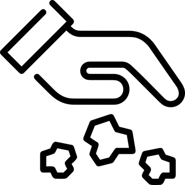 Web, Uygulama, UI / UX, Mobil Arayüz, Akıllı Teknoloji Tasarımı, Dijital Markalaşma, Kullanıcı Etkileşimi Sembolü ve Temiz Tek Renk Biçiminde Modern Grafik Elementi içeren PNG Biçimli El Simgesi Logosu