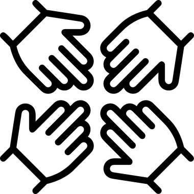 Web, Uygulama, UI / UX, Mobil Arayüz, Akıllı Teknoloji Tasarımı, Dijital Markalaşma, Kullanıcı Etkileşimi Sembolü ve Temiz Tek Renk Biçiminde Modern Grafik Elementi içeren PNG Biçimli El Simgesi Logosu