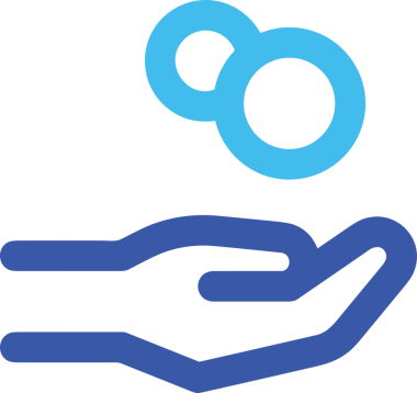 Web, Uygulama, UI / UX, Mobil Arayüz, Akıllı Teknoloji Tasarımı, Dijital Markalaşma, Kullanıcı Etkileşimi Sembolü ve Temiz Tek Renk Biçiminde Modern Grafik Elementi içeren PNG Biçimli El Simgesi Logosu