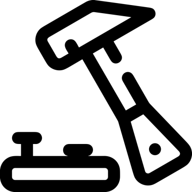 Web, Uygulama, UI / UX, Mobil Arayüz, Akıllı Teknoloji Tasarımı, Dijital Markalaşma, Kullanıcı Etkileşimi Sembolü ve Temiz Tek Renk Biçiminde Modern Grafik Elementi içeren PNG Biçimli El Simgesi Logosu