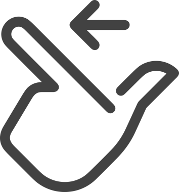 Web, Uygulama, UI / UX, Mobil Arayüz, Akıllı Teknoloji Tasarımı, Dijital Markalaşma, Kullanıcı Etkileşimi Sembolü ve Temiz Tek Renk Biçiminde Modern Grafik Elementi içeren PNG Biçimli El Simgesi Logosu